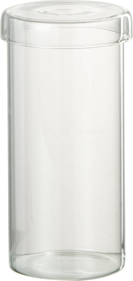 J-Line voorraadpot Lisa - glas - transparant - medium