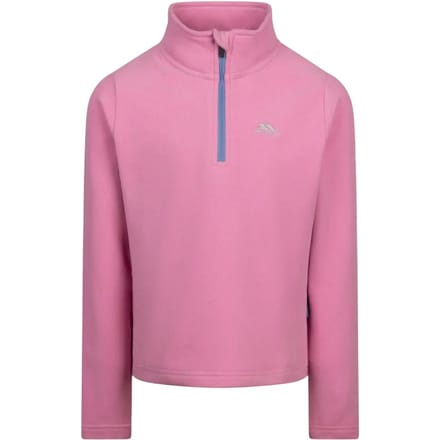 Trespass Kinderen Nollan Microfleece AT200 Fleece (Zacht Roze)