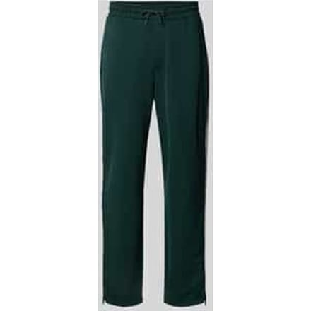 Relaxed fit sweatpants met ritsdetail, model 'DOLOS'