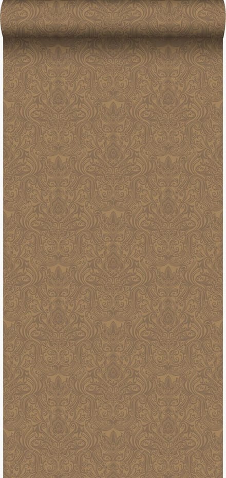 Origin Wallcoverings behang ornamenten glanzend brons - 53 cm x 10.05 m - 346533