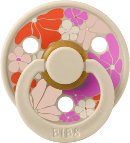 BIBS Studio Colour Flower Child - Vanilla, maat 1 - 0-6 maanden