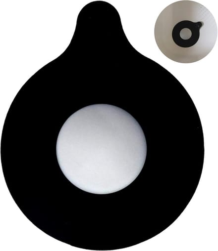 Universele Afvoerstop - Douchegootstop - Water Besparen - 100% Afdichting - 13 cm - Zwart