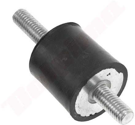 Trillingsdemper passend op UNI MM 30x30mm M8x20/M8x30/75