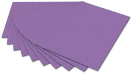 Folia tekenpapier 50x70 cm 130 gr 10 vel donker lila creatief.