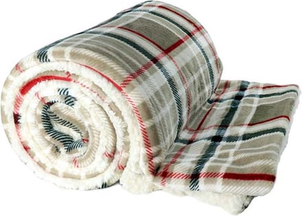 Unique Living | Larsson plaid 150x200cm taupe