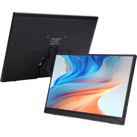 Laptop Scherm Extender 15,6 Inch 1080P HD Type C Draagbare Laptop Display Extender met Standaard voor PC Tablet