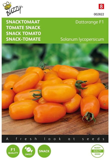 Buzzy Seeds Snacktomaat Dattorange F1