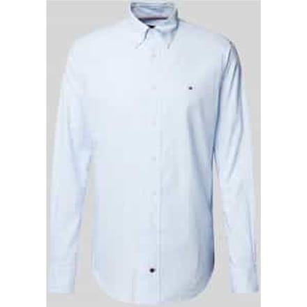 Slim fit zakelijk overhemd met button-downkraag, model 'Henry'