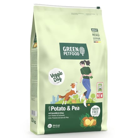 Green Petfood Dog - Mini Potato & Pea with Insects | 10kg