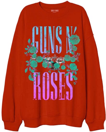Guns N' Roses - Guns & Vine Sweater/trui - M - Rood