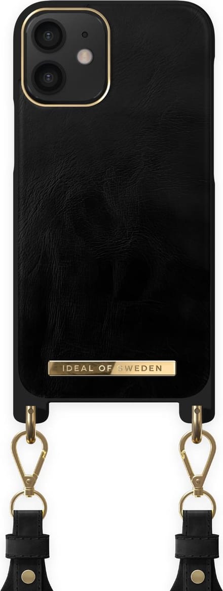 iDeal of Sweden Active Necklace Case voor iPhone 12 Mini Dynamic Black