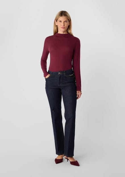 Flared Jeans met Middelhoge Taille Dames COMMA