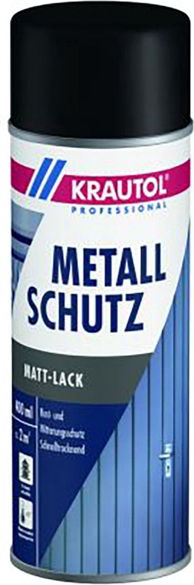 Krautol spuitverf metaalbescherming - Mat zwart