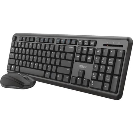 Trust ODY - Draadloos toetsenbord en muis - Qwerty