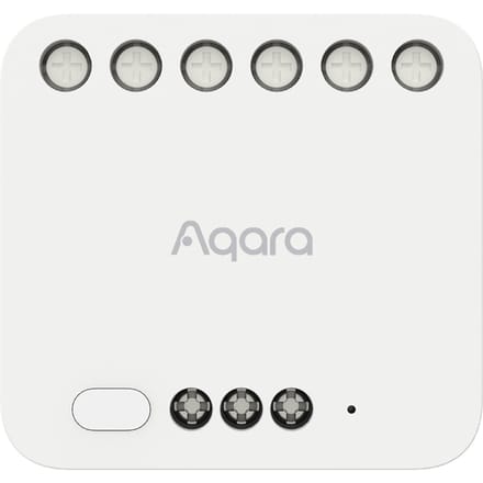 Aqara Relaismodule Dual Relay Module T2 - 2-kanaals - Zigbee - 100-250v Ac/dc