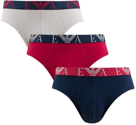 Emporio Armani 3P herenslips multi