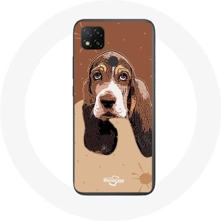 Xiaomi Redmi 9C Basset Hound-hondgezichtshoes