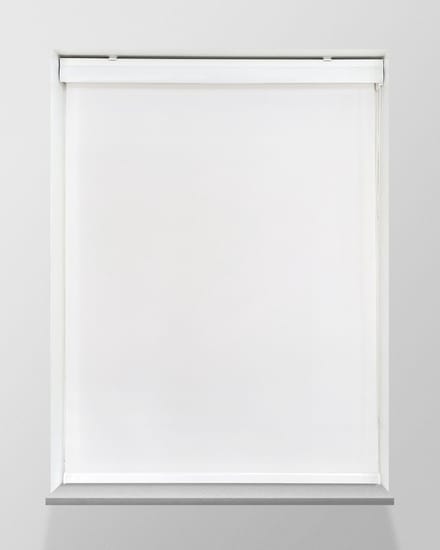 Rolgordijn Lichtdoorlatend - Wit - 110x175cm - Full Colour - Met Cassette