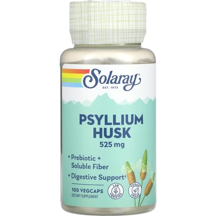 Psyllium Husk, 525 mg, 100 vegetarische capsules