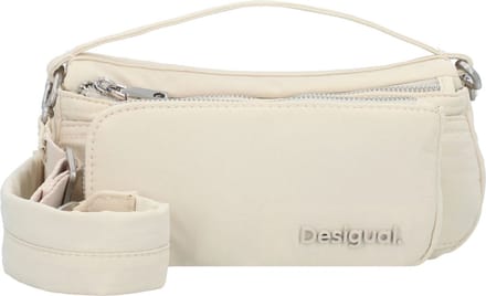 Desigual Schoudertas Handtas Basic Modular Monza Cross Body Bag Creme White Crème