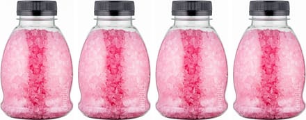 Claudius Badzout Rozen - 375 gram - Fles met zwarte dop - Set van 4 stuks