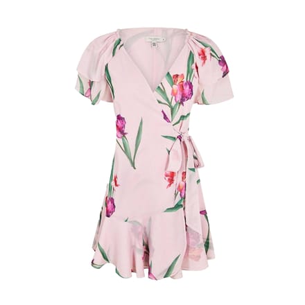 Ted Baker Dames/Dames Wikkeljurk (Roze)