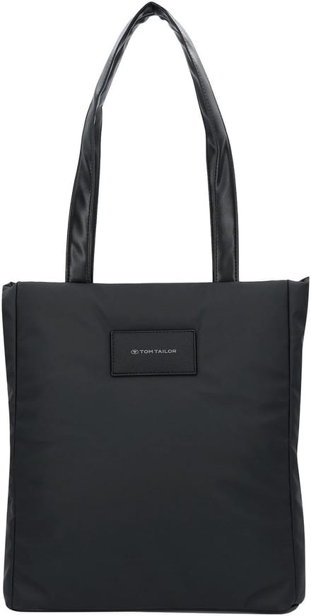 TOM TAILOR Schoudertas Patti Zip Tote Bag Black Zwart