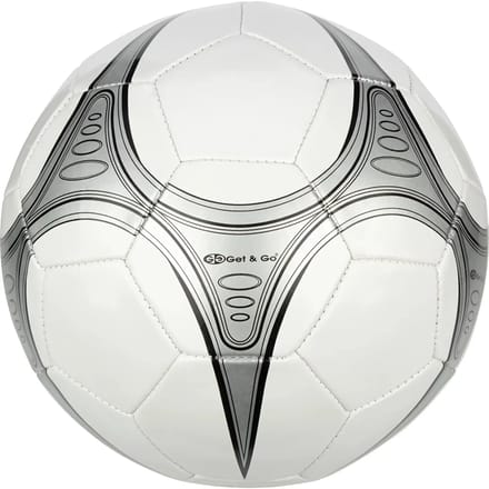 Get & Go Voetbal - Warp Speeder - Wit/Zilver - Maat 5