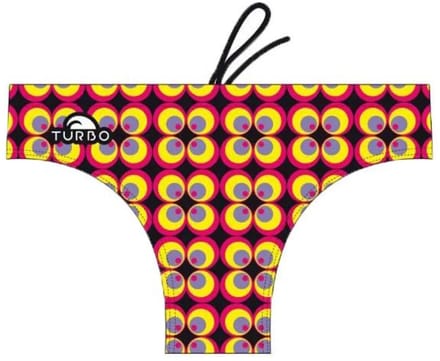 Turbo Flower 70 Zwemslip Groen,Geel 2XL Man