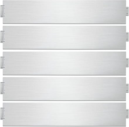 Duurzame Verzinkte Metalen Tuinrand voor Bloembedden en Gazon - Diverse Lengtes