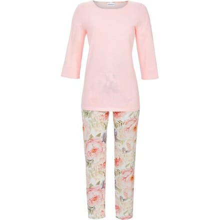 Roze rozen pyjama Ringella - Roze - Maat - 52