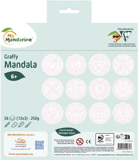 Avenue Mandarine Graffy Pop Mandala Magic