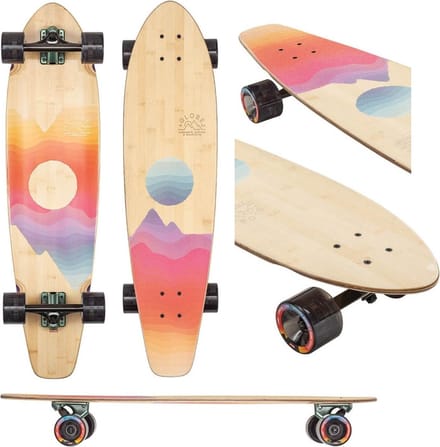 GLOBE Longboard Arcadia - Bamboo/Mountains