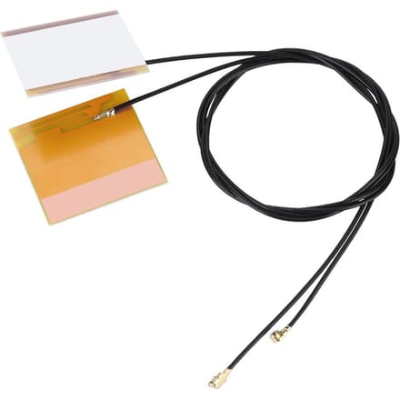 Set van 2 IPEX 1 IPEX G1 ingebouwde WiFi-antenne voor notebook 2.4G5G stabiel signaal 46 cm