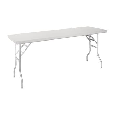 Vogue RVS inklapbare werktafel 1830x610x780