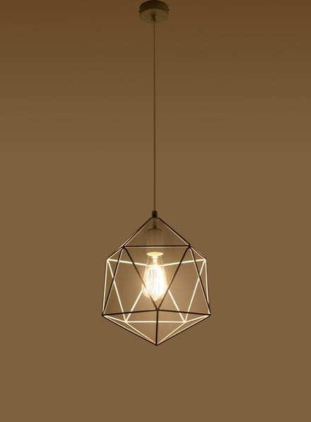 Sollux Lighting Hanglamp Gaspare - 132x30x30cm - E27 - wit - staal