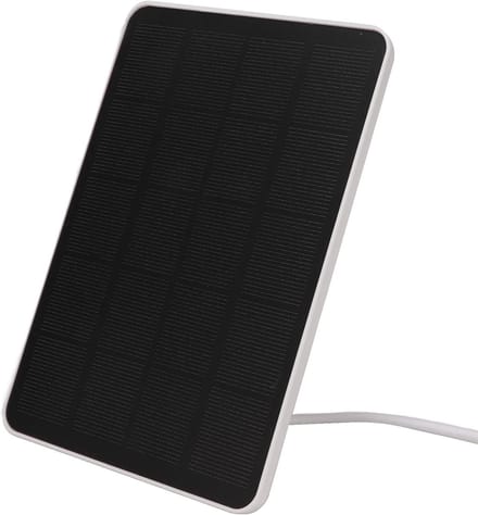 Zonnepaneel Kit - Zonneoplader - Camera Voeden - Monokristallijn Siliconen - 4W 5V - Wit