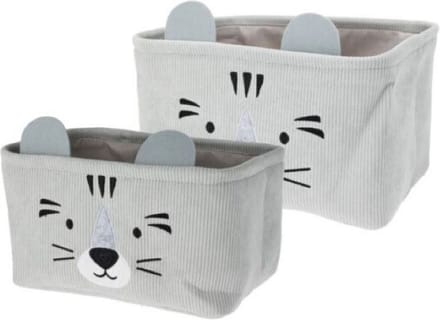 Home & Styling Opbergmand voor kinderen - Set van 2 stuks - Multi