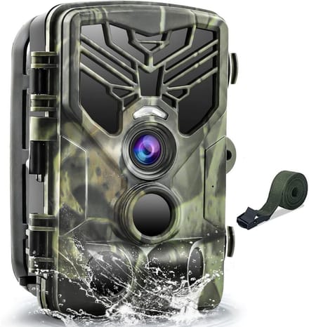 Wildcamera met Nachtzicht - Buitencamera - Waterdicht - Full HD