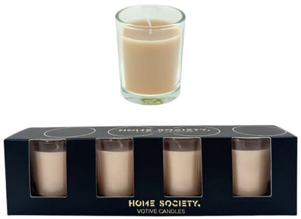 Home Society Votive Candles Sand