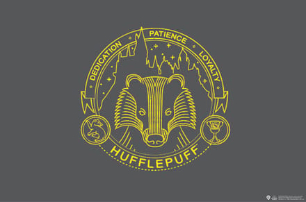 Wizarding World - Harry Potter - Deurmat - Huffelpuf 45x75cm