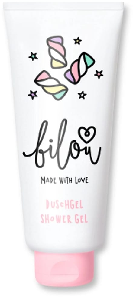 Bilou Douchegel - Chewy Sweets | 1x 200ml - Zoete Geur - Framboos | Vegan Formule