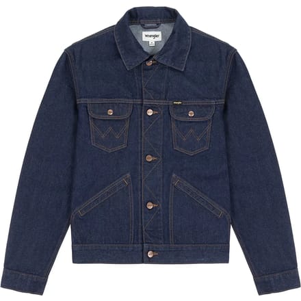 Wrangler 124mj Spijkerjas Blauw 2XL Man