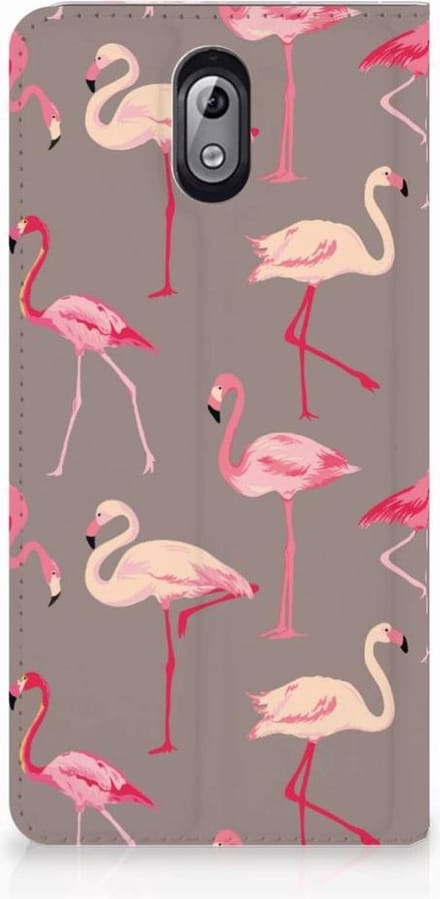 Nokia 3.1 (2018) Hoesje maken Flamingo