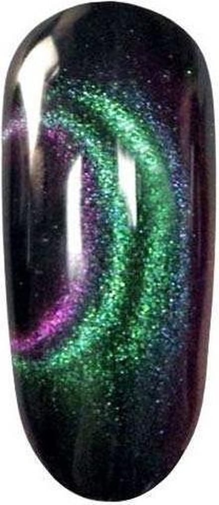 Korneliya 6D Cat eye GREEN - VIOLET