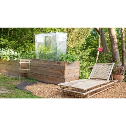 Vitavia Kweekbak Afdekking Rechthoek S Transparant Pe 55x88x105cm