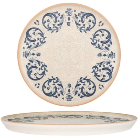 Bonna Dessertbord - Viento - Porselein - 22 cm - set van 6