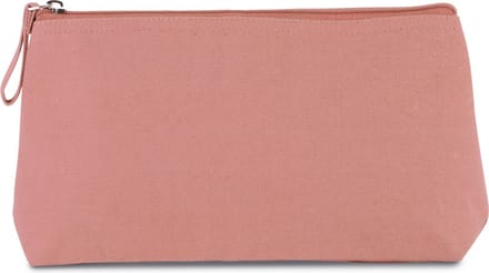 Kimood Toilettas van katoen KI0728 - Dusty Pink - One size