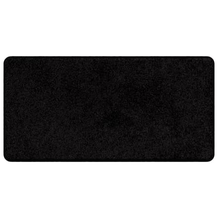 vidaXL - Tapijt - Loper - Zwart - 50 - x - 100 - cm - 100% - Polypropyleen - Tuft