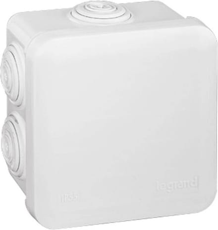Legrand 092012 Verdeeldoos Halogeenvrij (b x h x d) 80 x 80 x 45 mm 1 stuk(s)